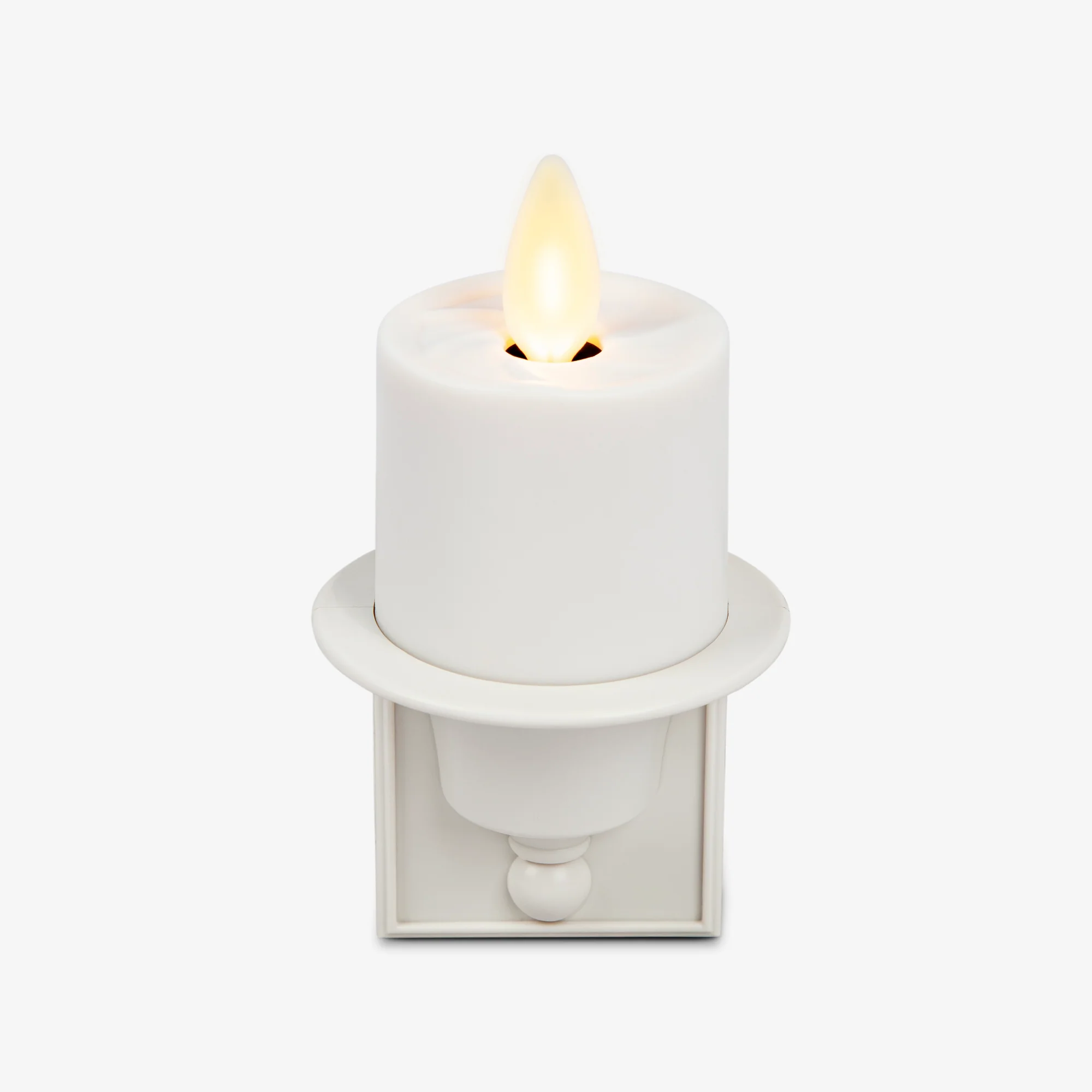 White Flameless Candle Nightlight - Image 9